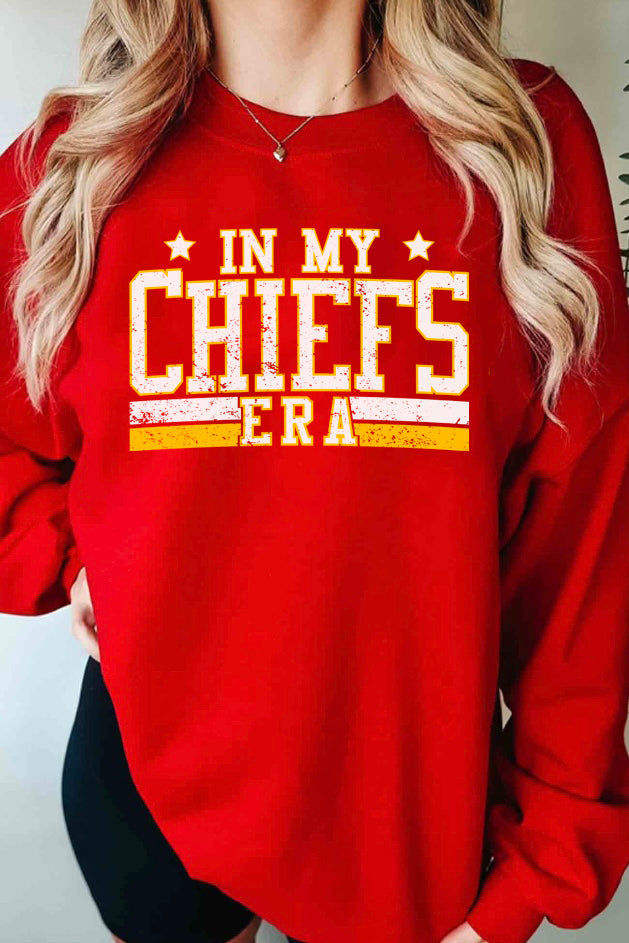 In My Chiefs Era Sweatshirt, Front Design Only