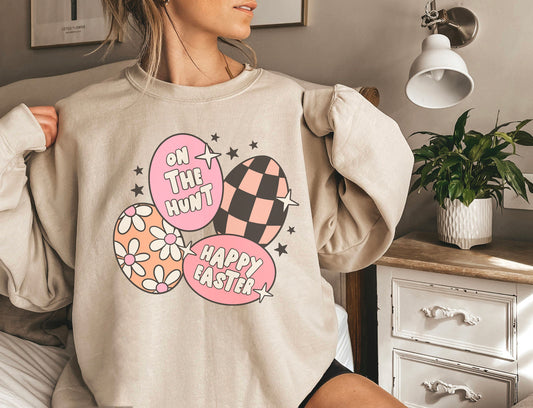 Easter Egg On The Hunt Sweatshirt
