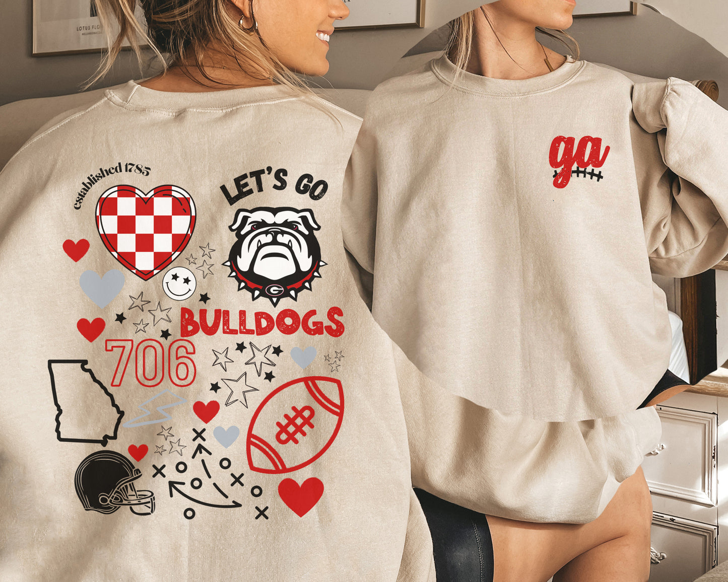 Bulldogs GA Game Day Sweatshirt