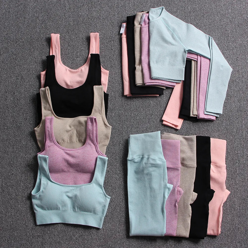Seamless Sportswear Yoga Set
