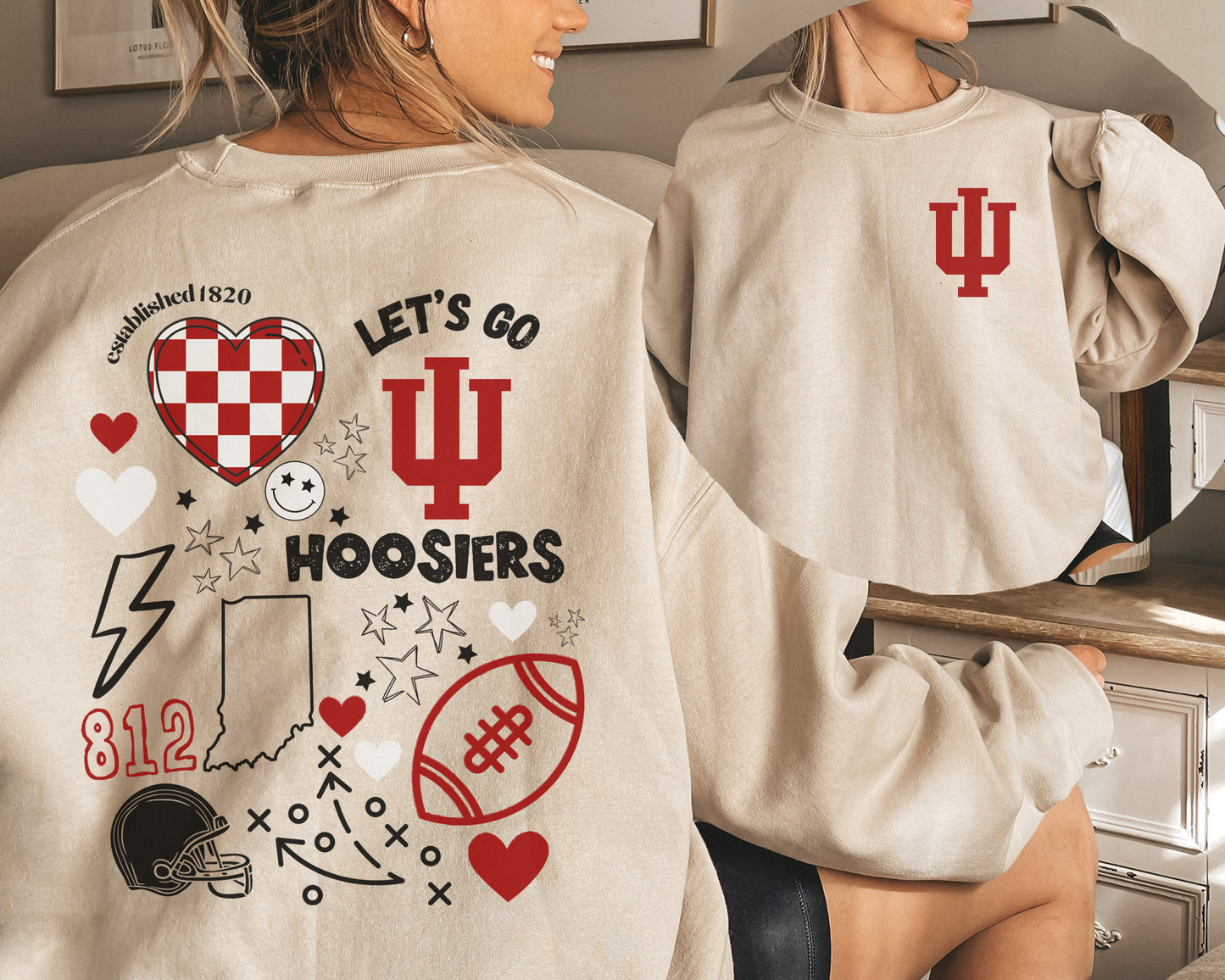 Hoosiers Game Day Sweatshirt