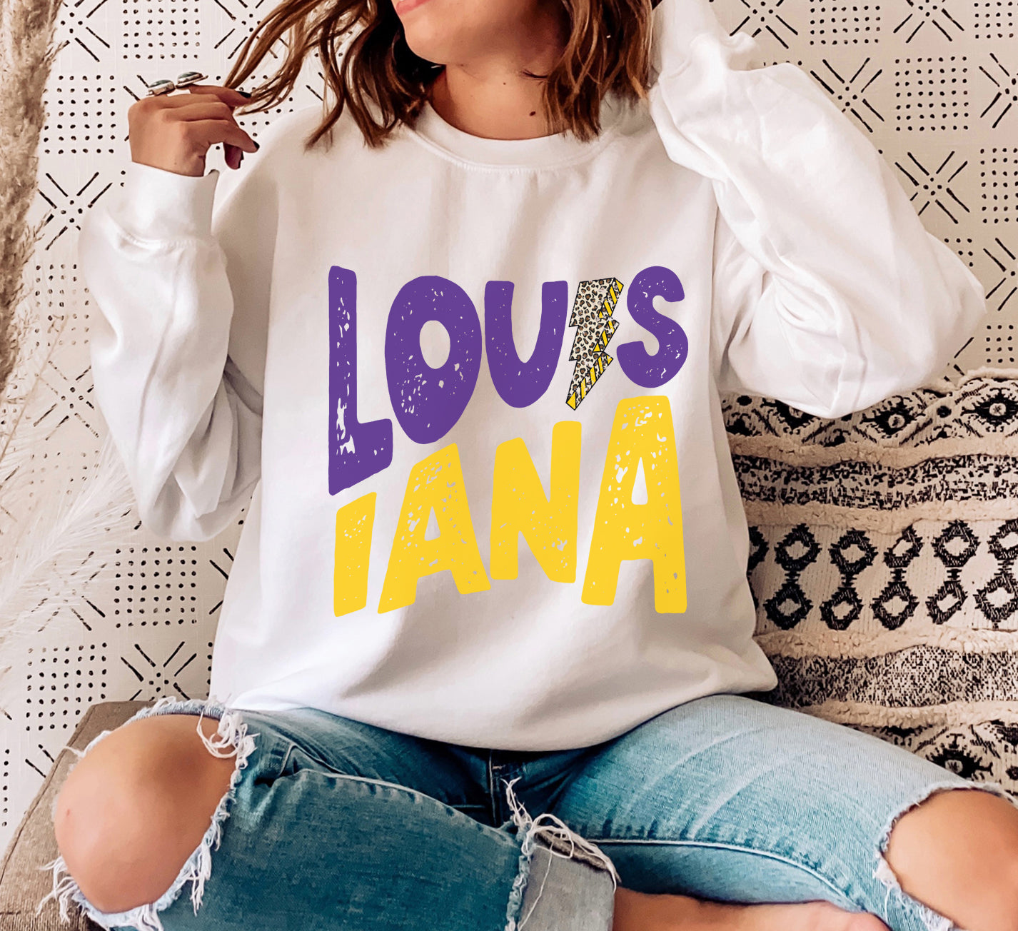Louisiana Lightning Bolt Sweatshirt