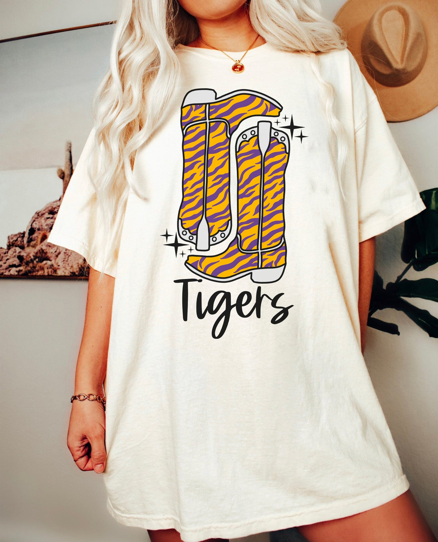 Tigers Boots Shirt