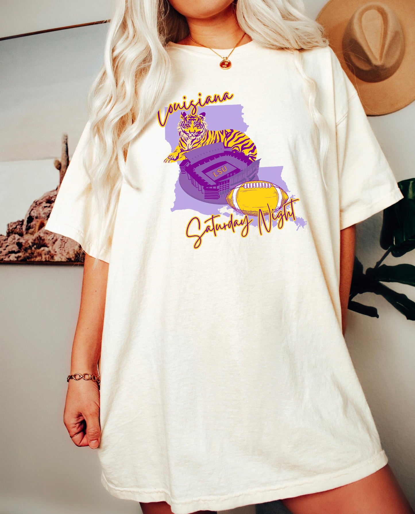 Louisiana Saturday Night Tigers Shirt