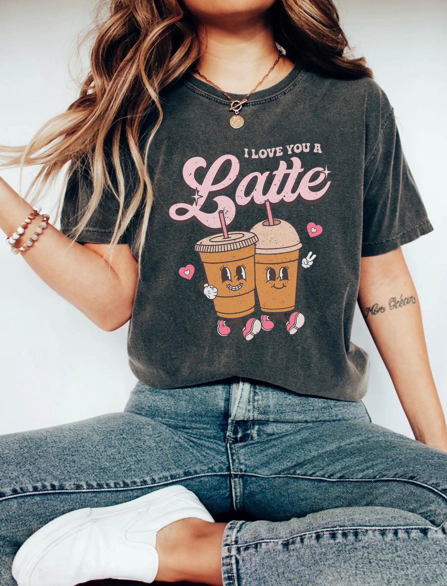 I Love You Latte Shirt