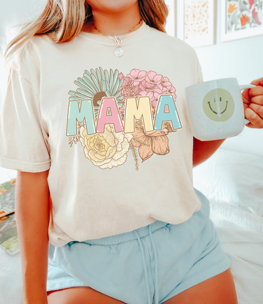 Mama Floral Shirt