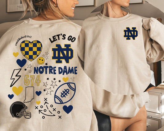 Notre Dame Game Day Sweatshirt