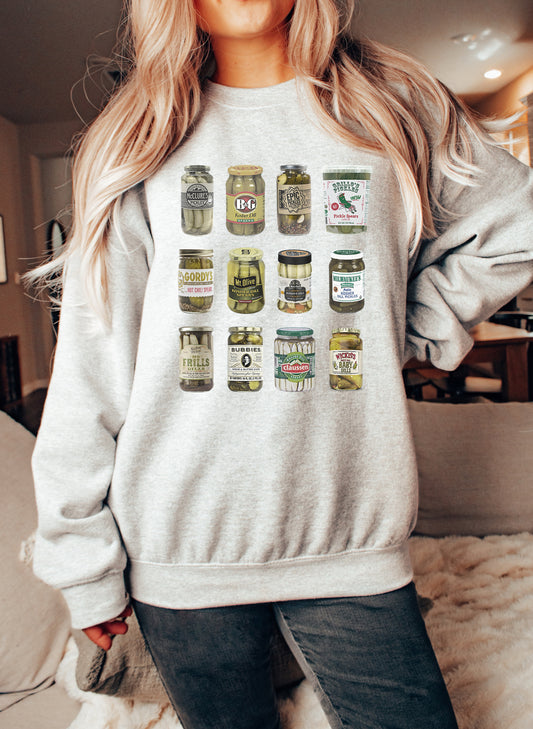 Vintage Canned Pickles Sweatshirt