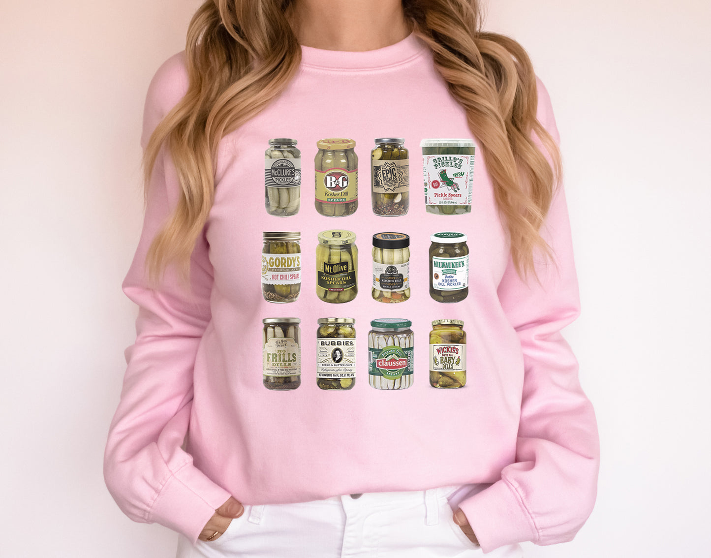 Vintage Canned Pickles Sweatshirt