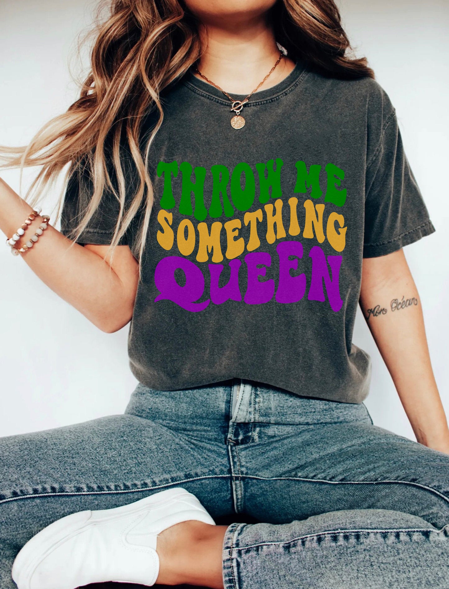 Throw Me Something Queen Shirt