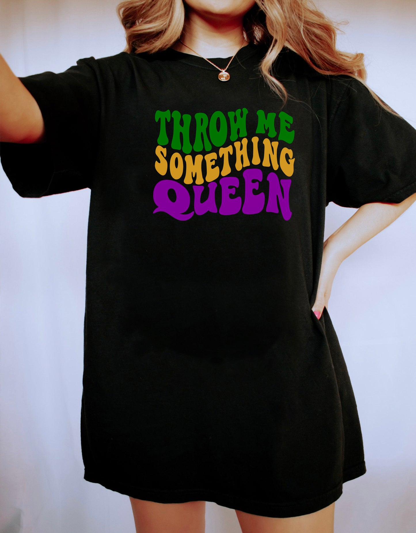 Throw Me Something Queen Shirt