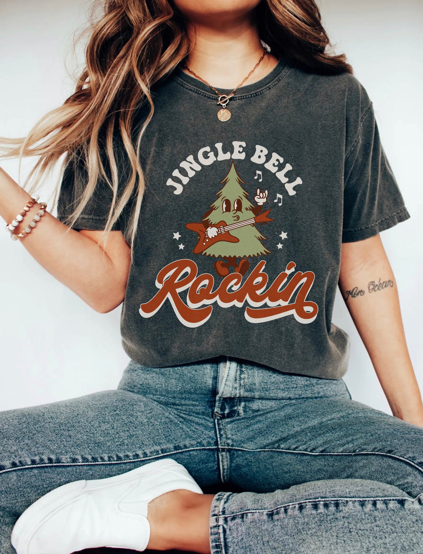 Jingle Bell Rockin' Tree Shirt