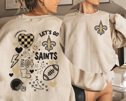 Saints Game Day Sweatshirt