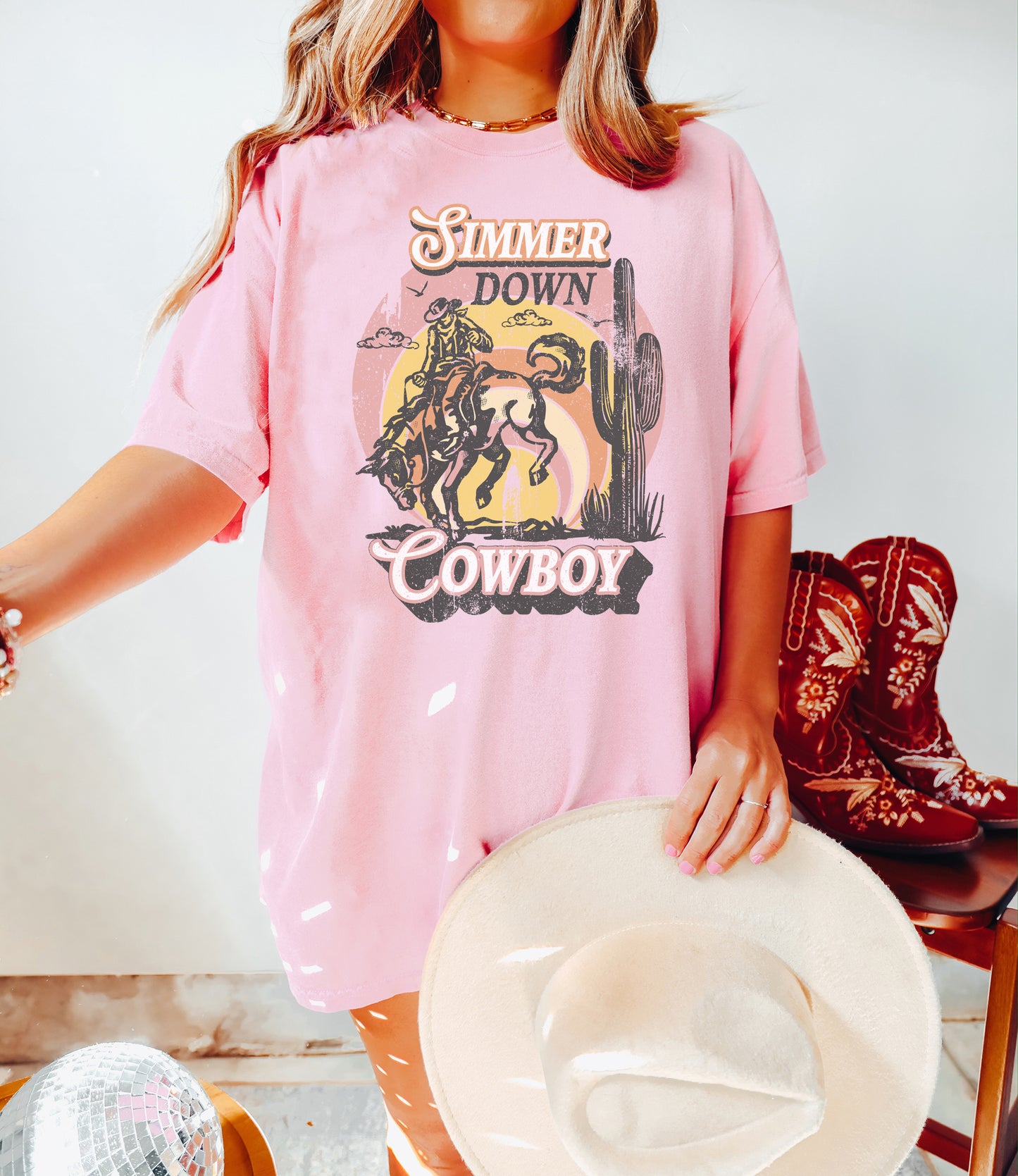 Simmer Down Cowboy Shirt
