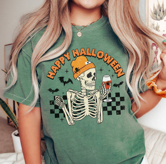 Happy Halloween Skeleton Shirt