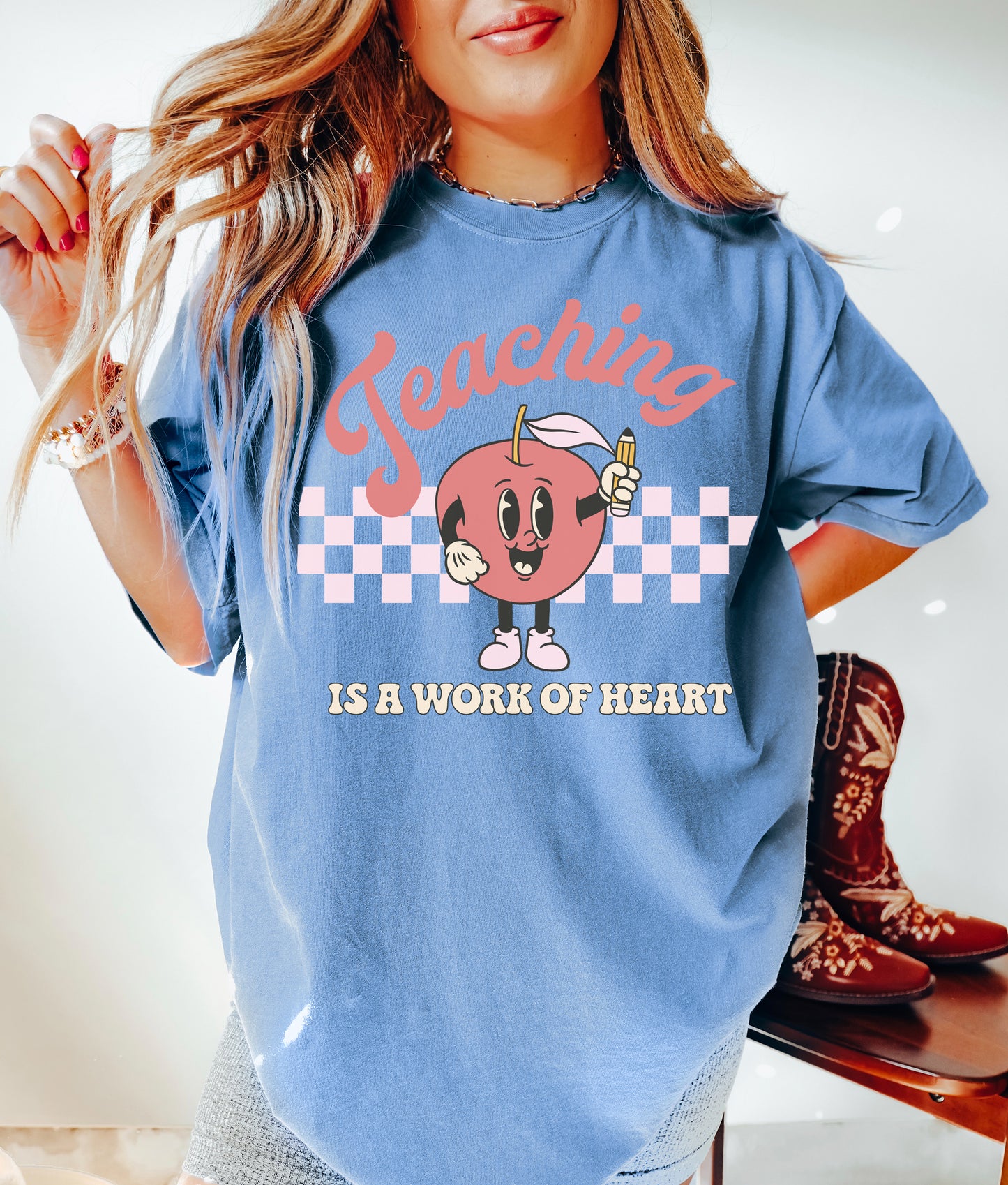 Teaching Is A Work Of Heart Shirt