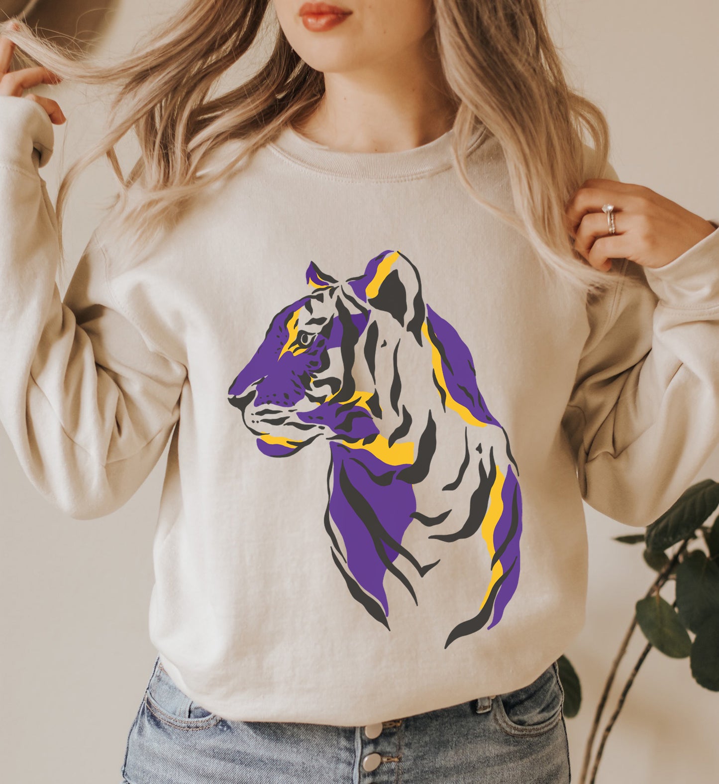 Tiger Graphic Sweatshirt