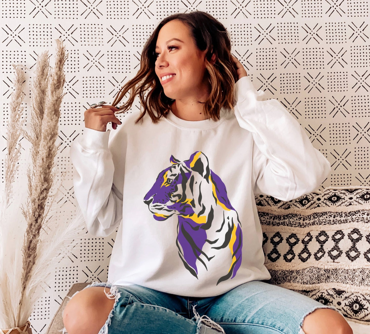 Tiger Graphic Sweatshirt