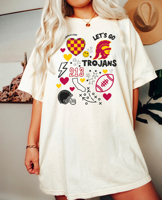 Trojans Game Day, Design on front only