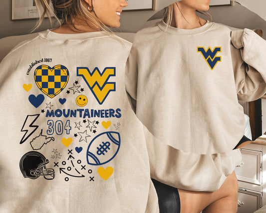 West Virginia Mountaineers Game Day Sweatshirt