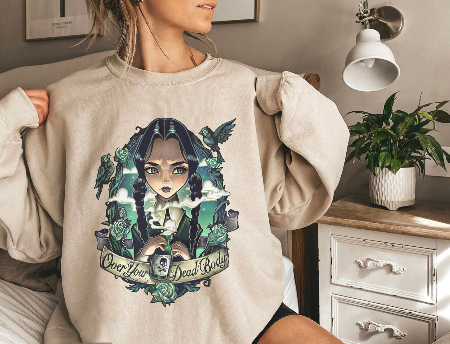 Wednesday Over My Dead Body Sweatshirt