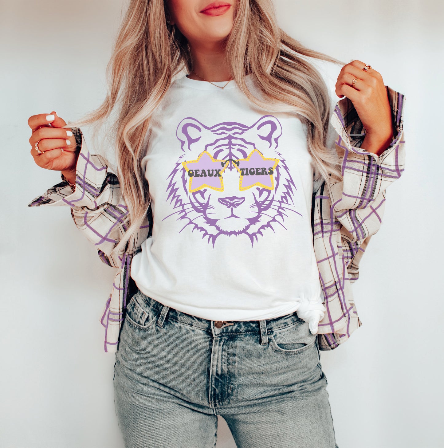 Geaux Tigers Bella Canvas Shirt