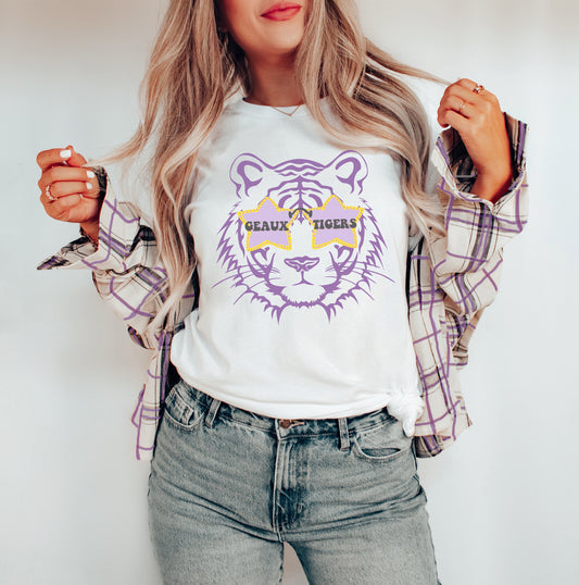Geaux Tigers Bella Canvas Shirt