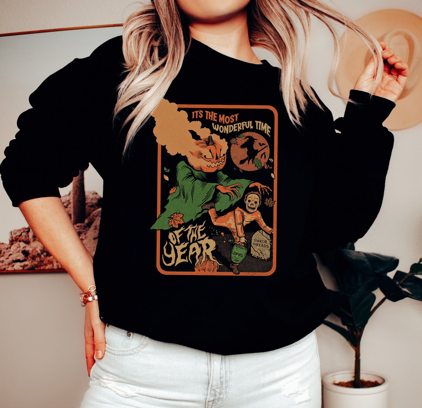 Halloween It's The Most Wonderful Time Of The Year Sweatshirt