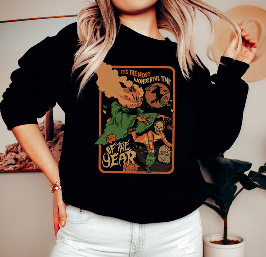 Halloween It's The Most Wonderful Time Of The Year Sweatshirt