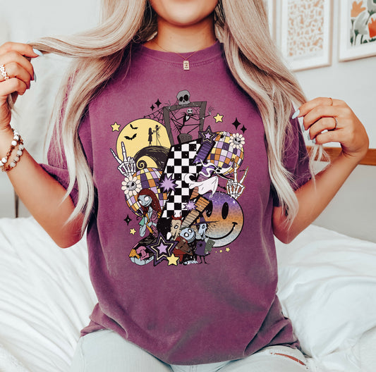Nightmare Before Christmas Collage Shirt