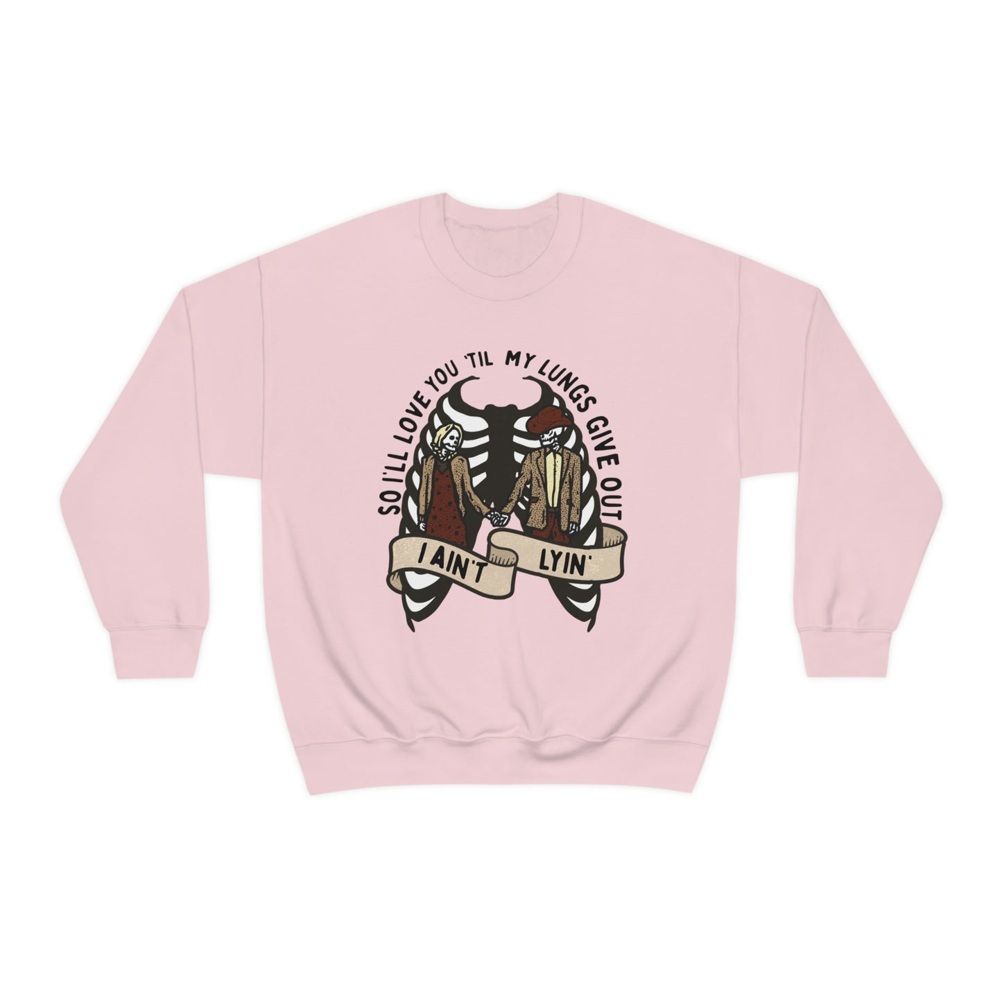 Lungs Give Out Sweatshirt