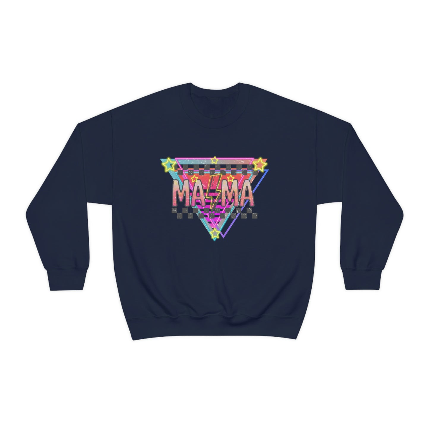 Retro Mama Lightning Bolt Sweatshirt