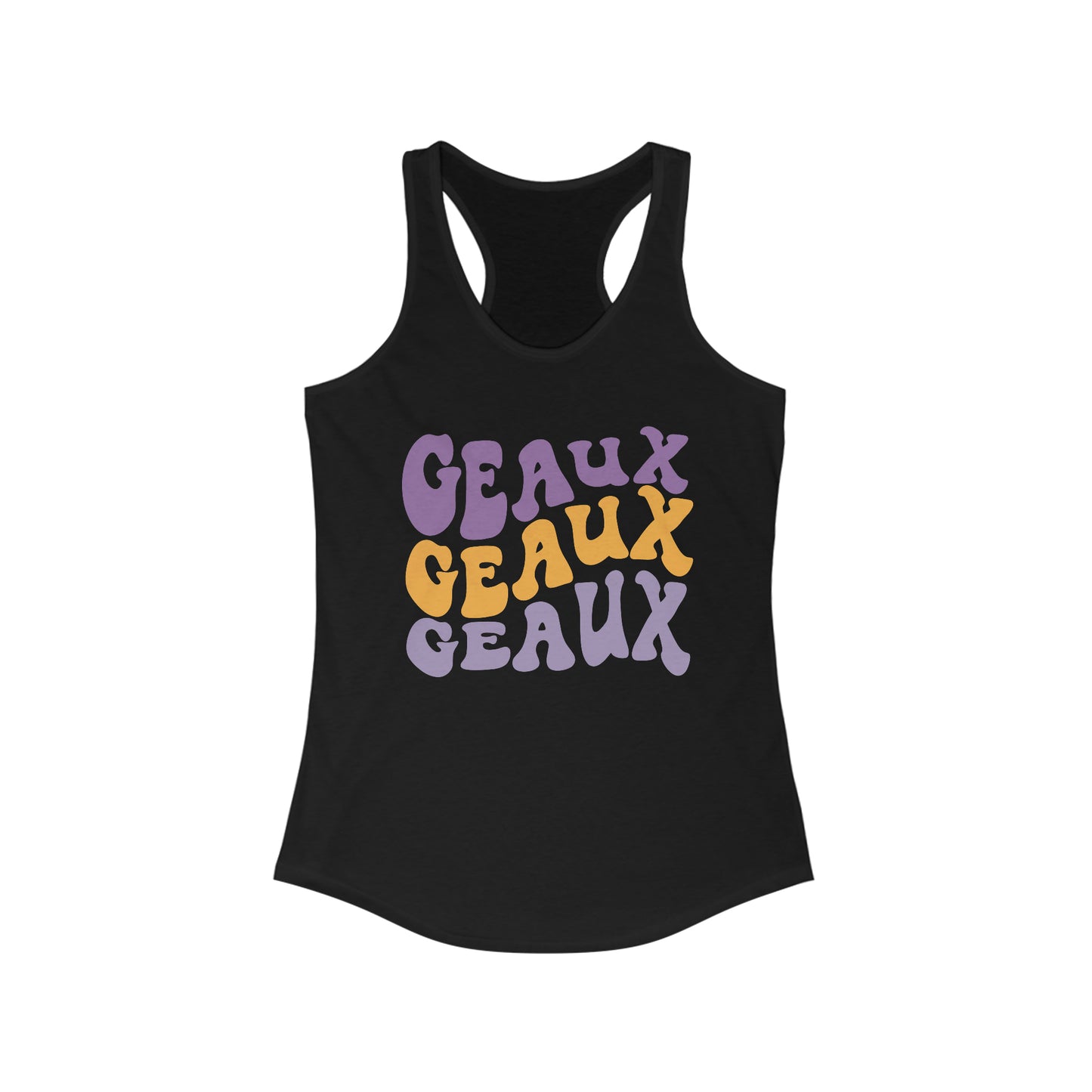 Geaux Tigers Racerback Tank Shirt