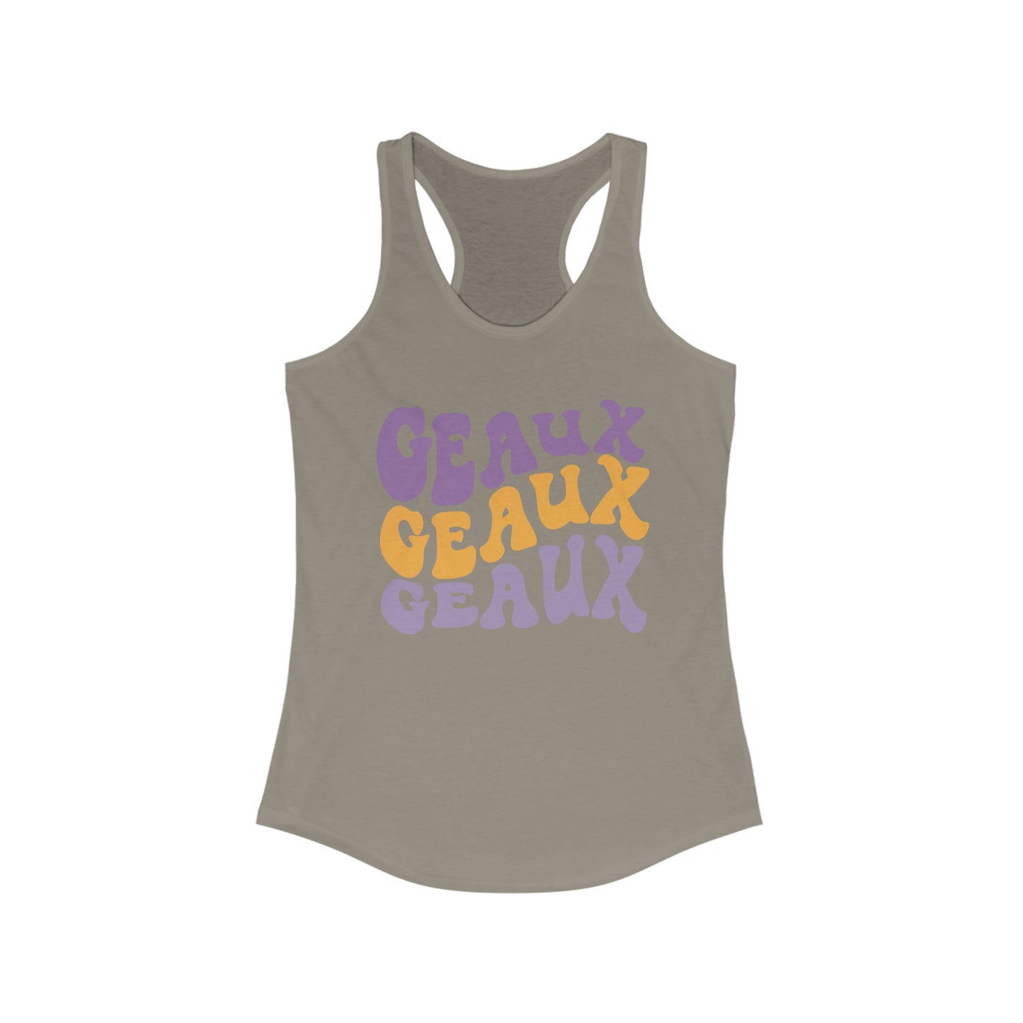 Geaux Tigers Racerback Tank Shirt