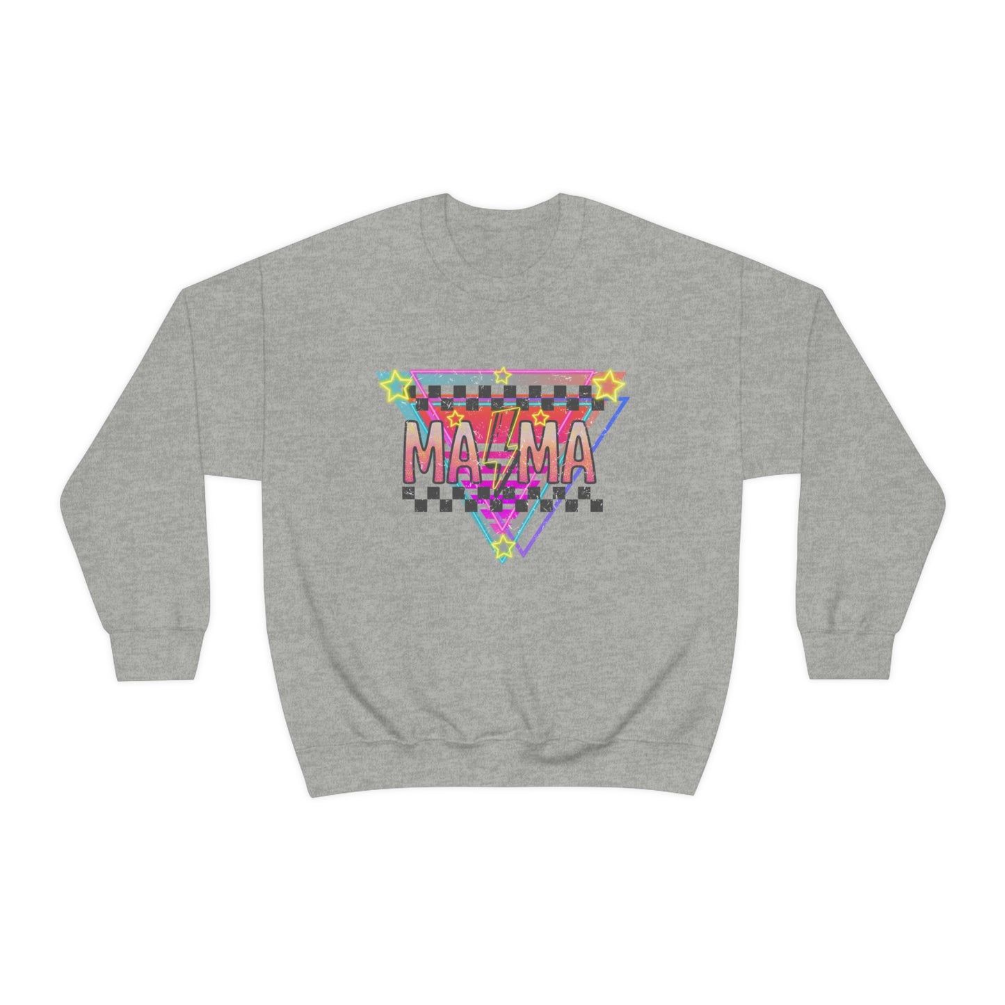 Retro Mama Lightning Bolt Sweatshirt