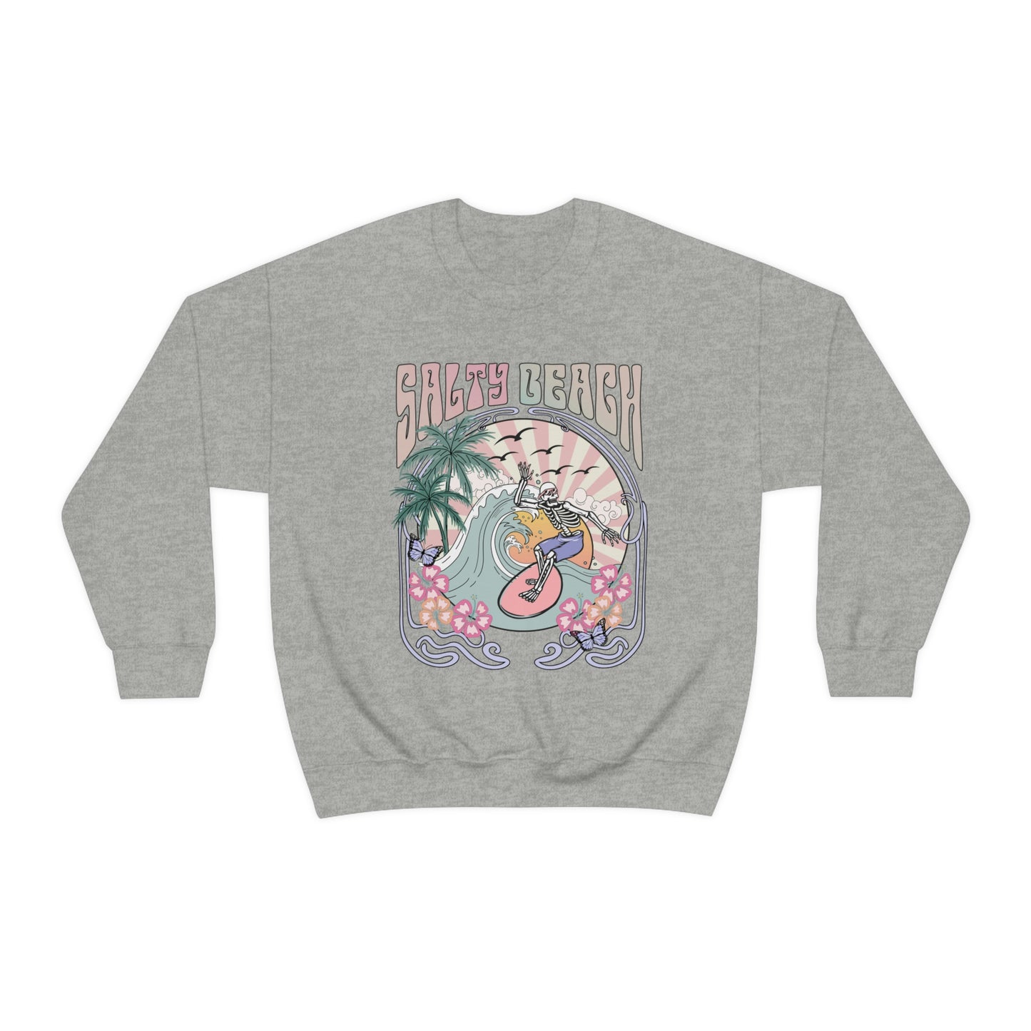 Salty Sweatshirt, Beach Sweatshirt
