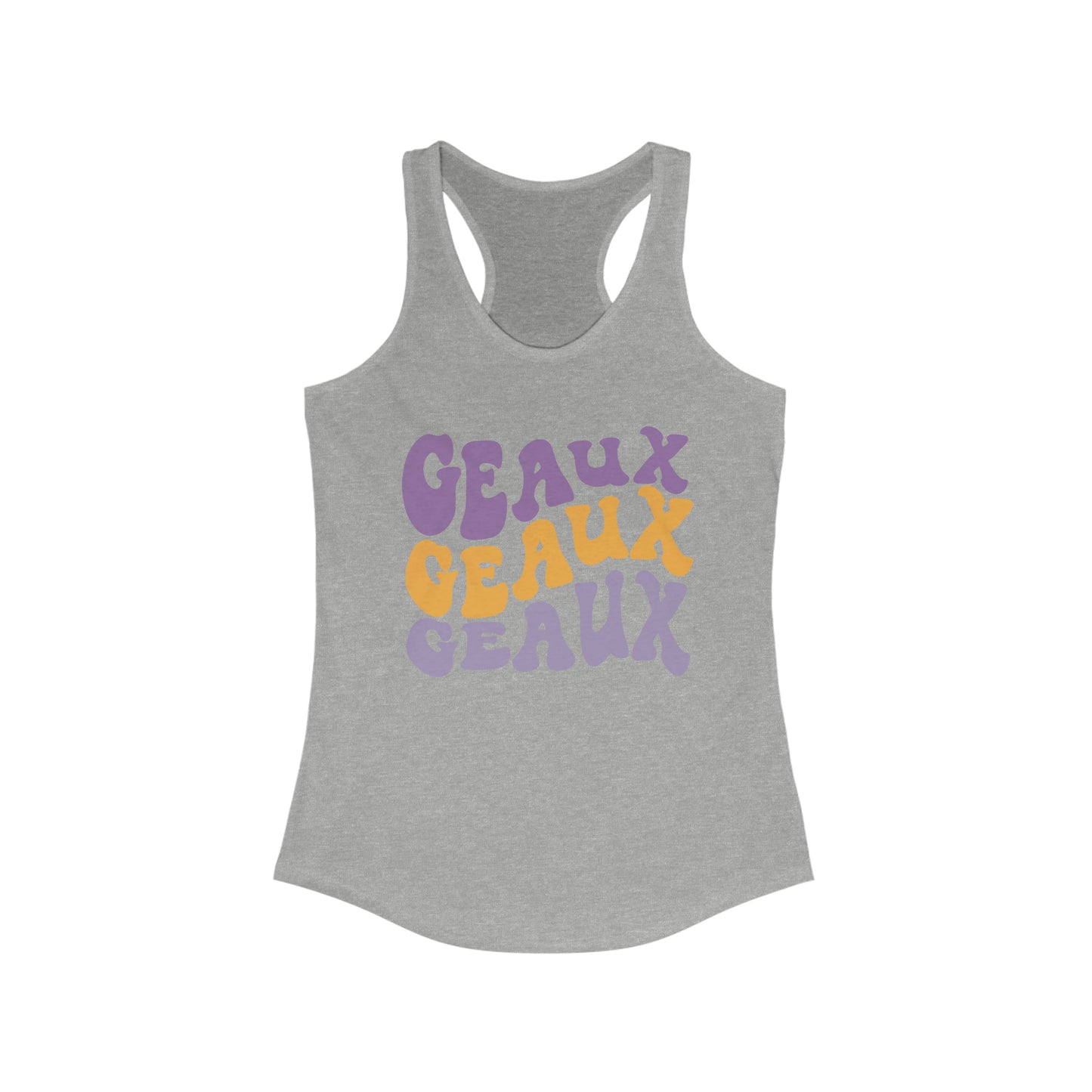 Geaux Tigers Racerback Tank Shirt