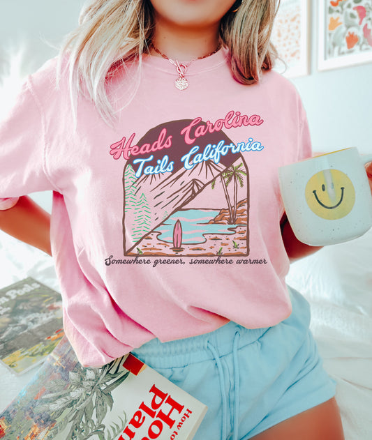 Heads Carolina Tails California Shirt