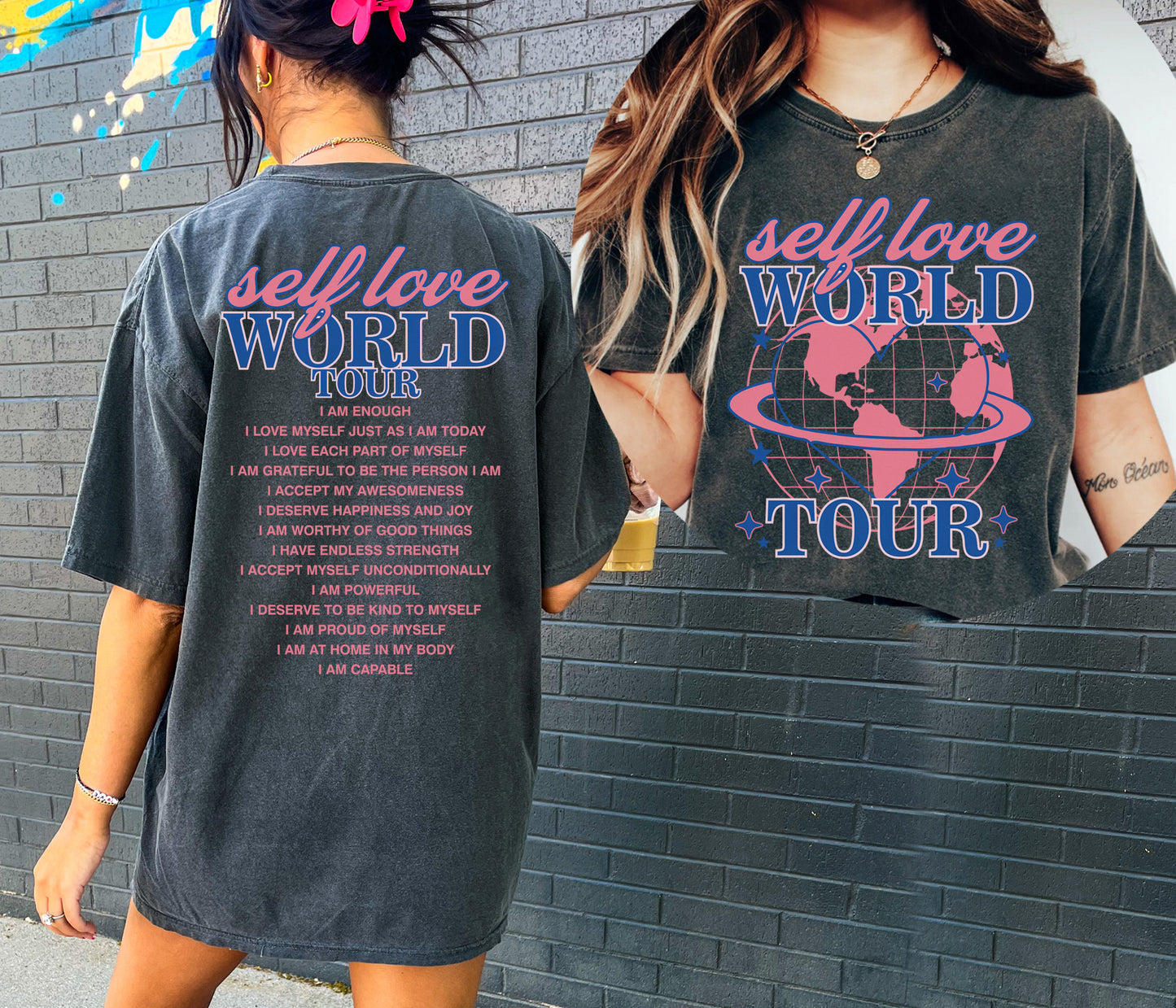 Self Love Positive Affirmations Sweatshirt