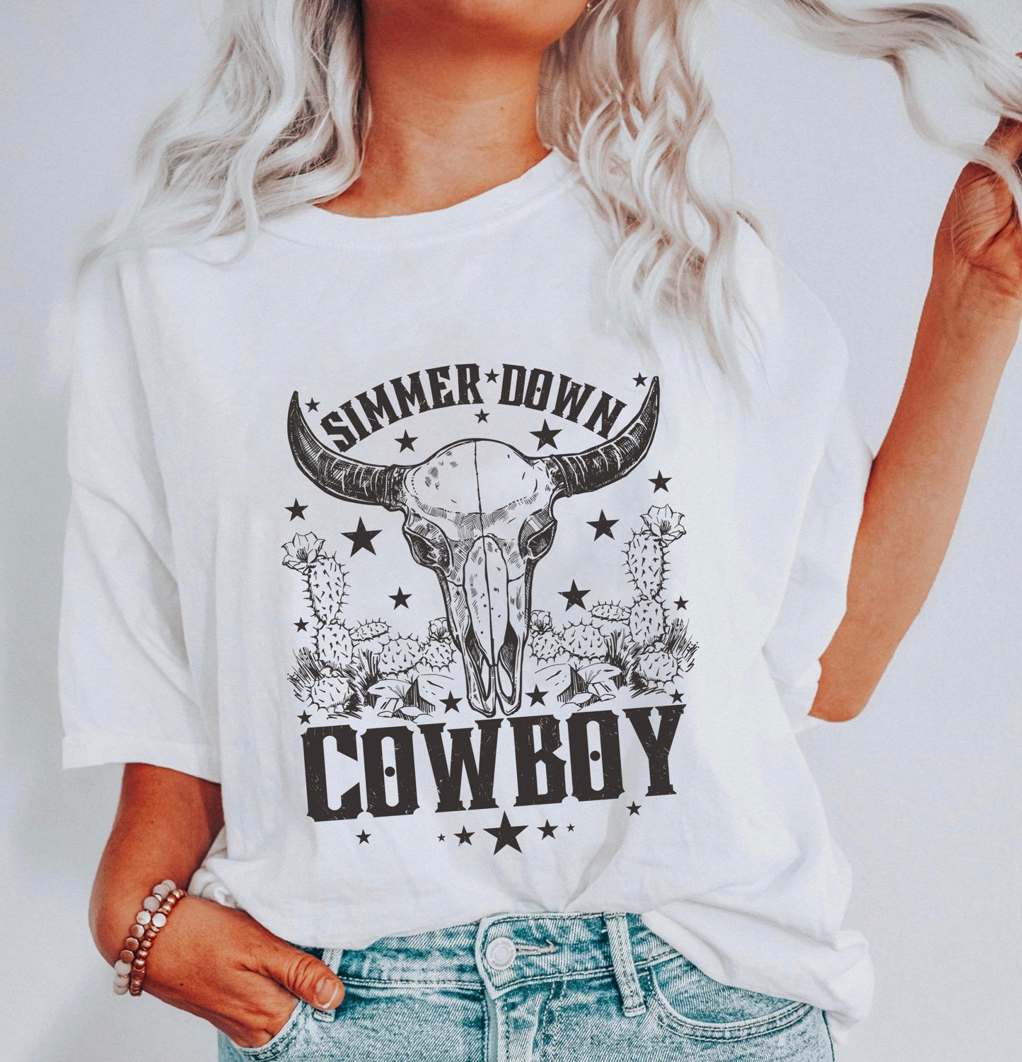 Simmer Down Cowboy Shirt