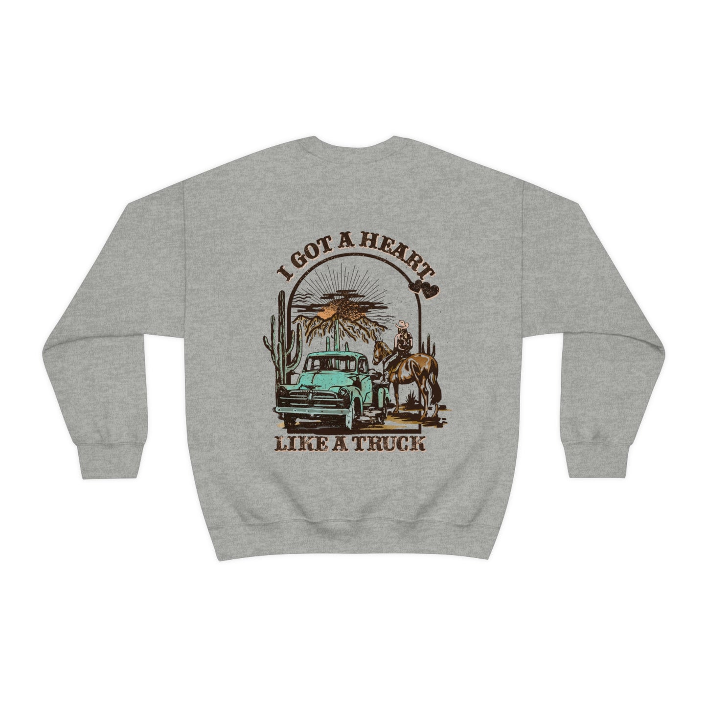 Heart Like A Truck Sweatshirt