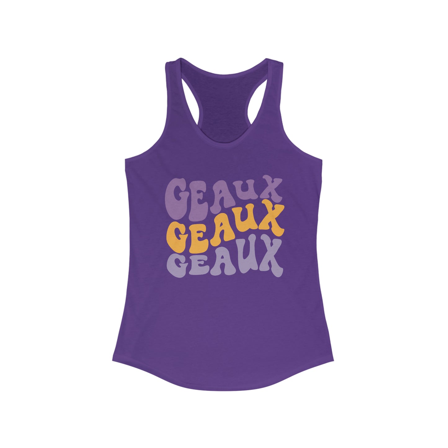 Geaux Tigers Racerback Tank Shirt